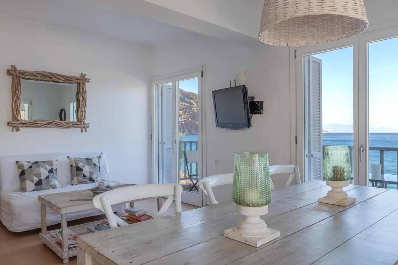 Uno Luxury Apartment With Sea View Livadia  Eksteriør billede