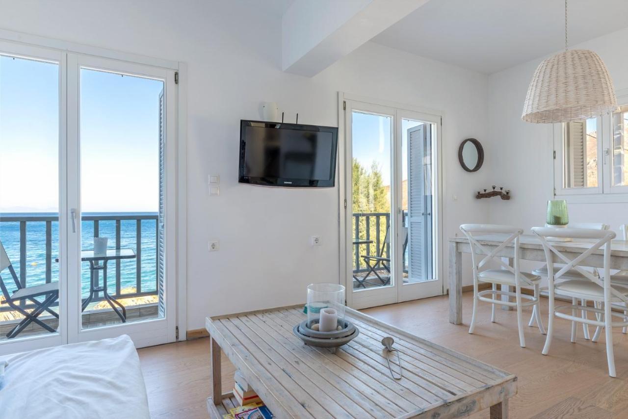Uno Luxury Apartment With Sea View Livadia  Eksteriør billede